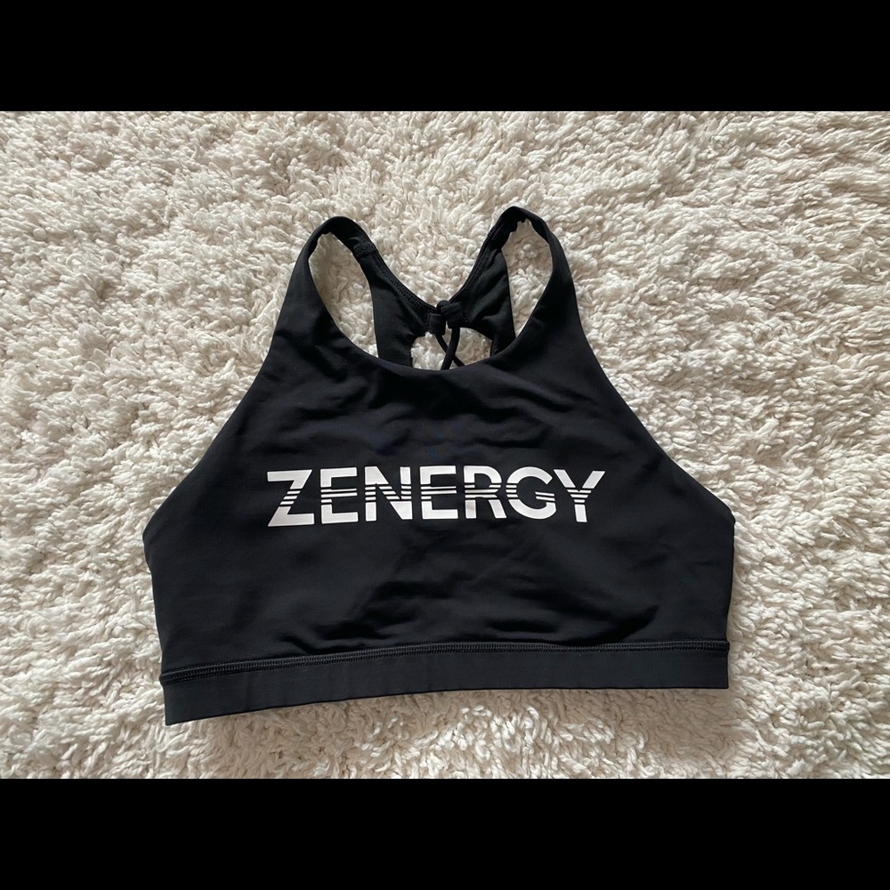 Lululemon sports bra size small black